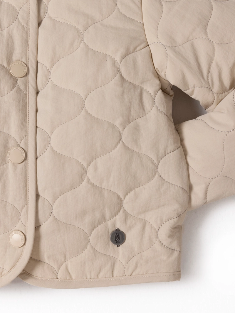PARKA WATERPROOF NIÑA LINA BEIGE HUSH PUPPIES KIDS - 5