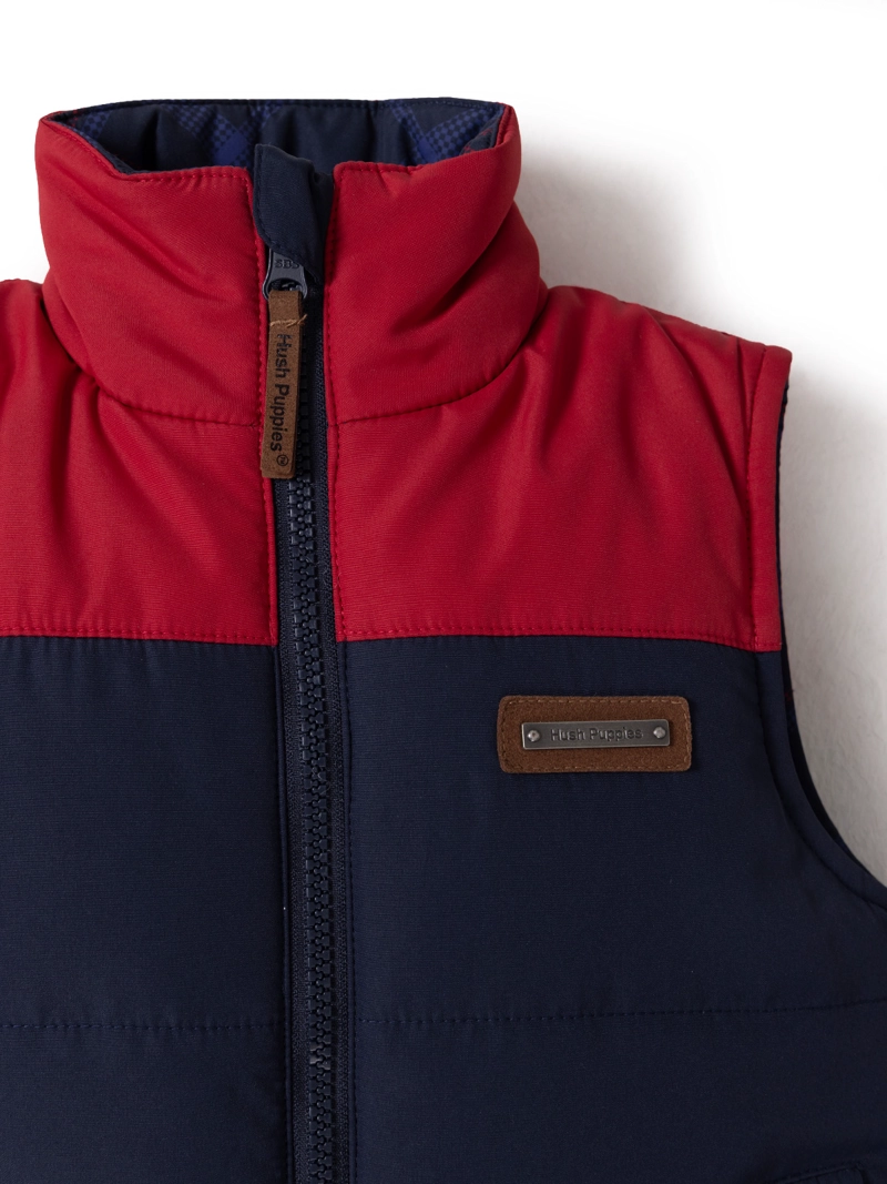 PARKA WATER RESISTANT NIÑO BLAZE AZUL HUSH PUPPIES KIDS - 6
