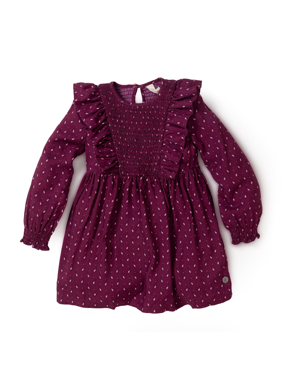 VESTIDO NIÑA BLOSSOM BURDEO HUSH PUPPIES KIDS - 1