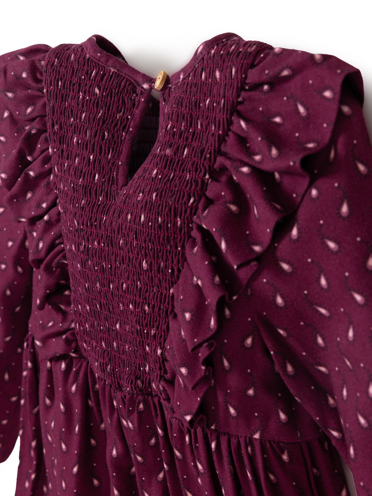 VESTIDO NIÑA BLOSSOM BURDEO HUSH PUPPIES KIDS - 4
