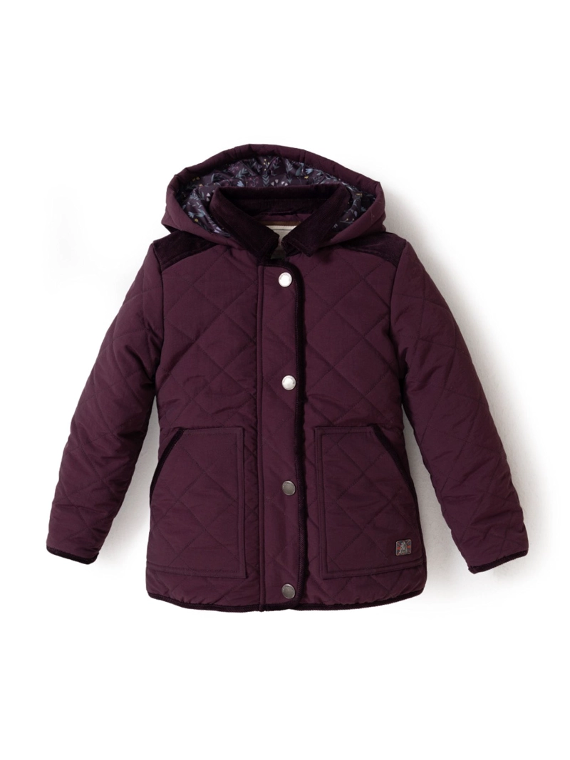 PARKA WATERPROOF NIÑA DALIA BURDEO HUSH PUPPIES KIDS - 1