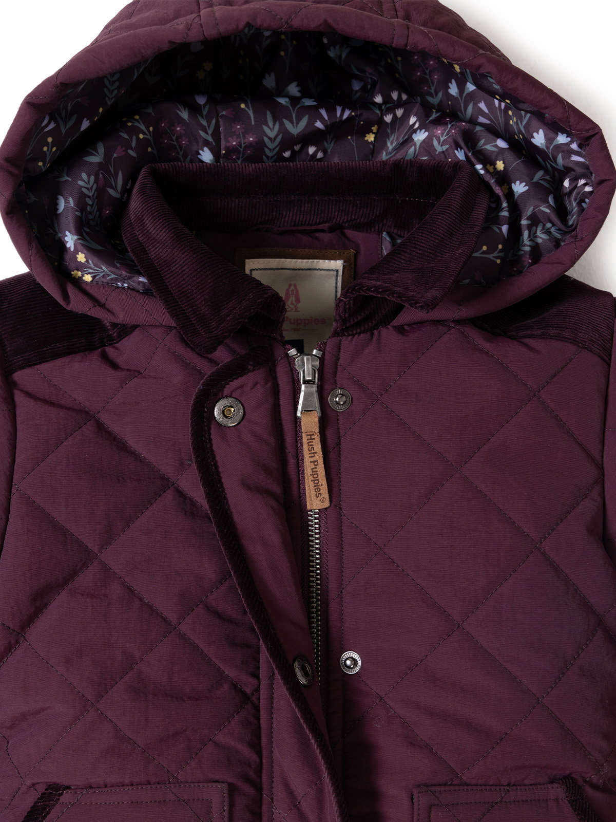 PARKA WATERPROOF NIÑA DALIA BURDEO HUSH PUPPIES KIDS - 4