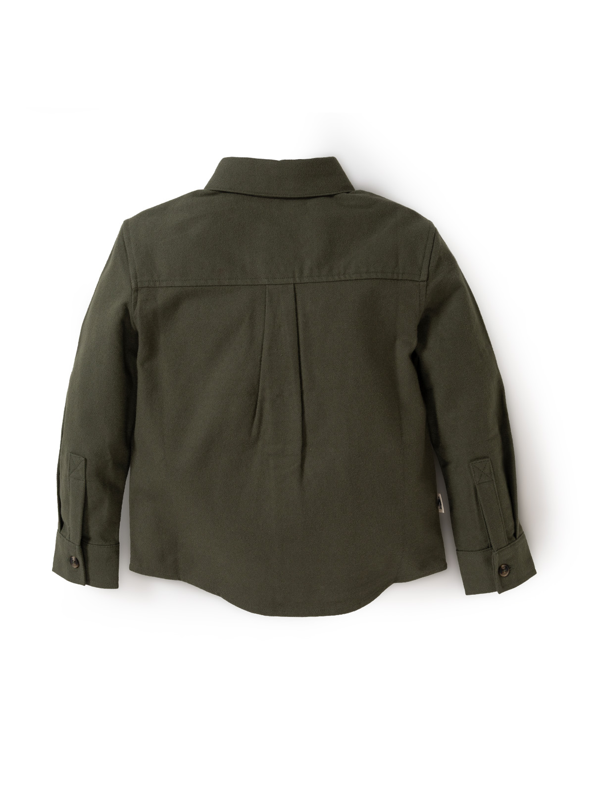 CAMISA MANGA LARGA NIÑO RUST VERDE HUSH PUPPIES KIDS - 2