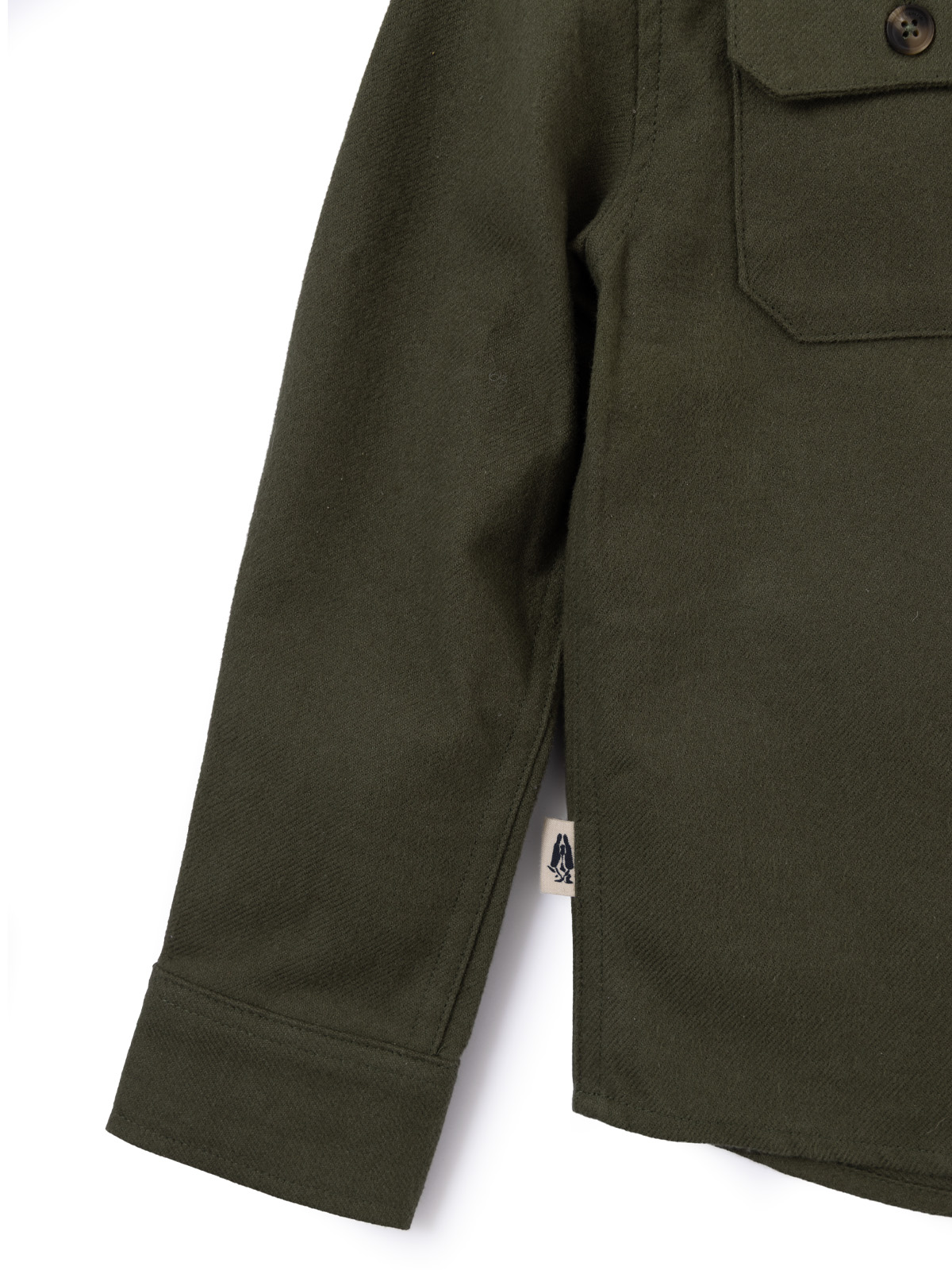 CAMISA MANGA LARGA NIÑO RUST VERDE HUSH PUPPIES KIDS - 5