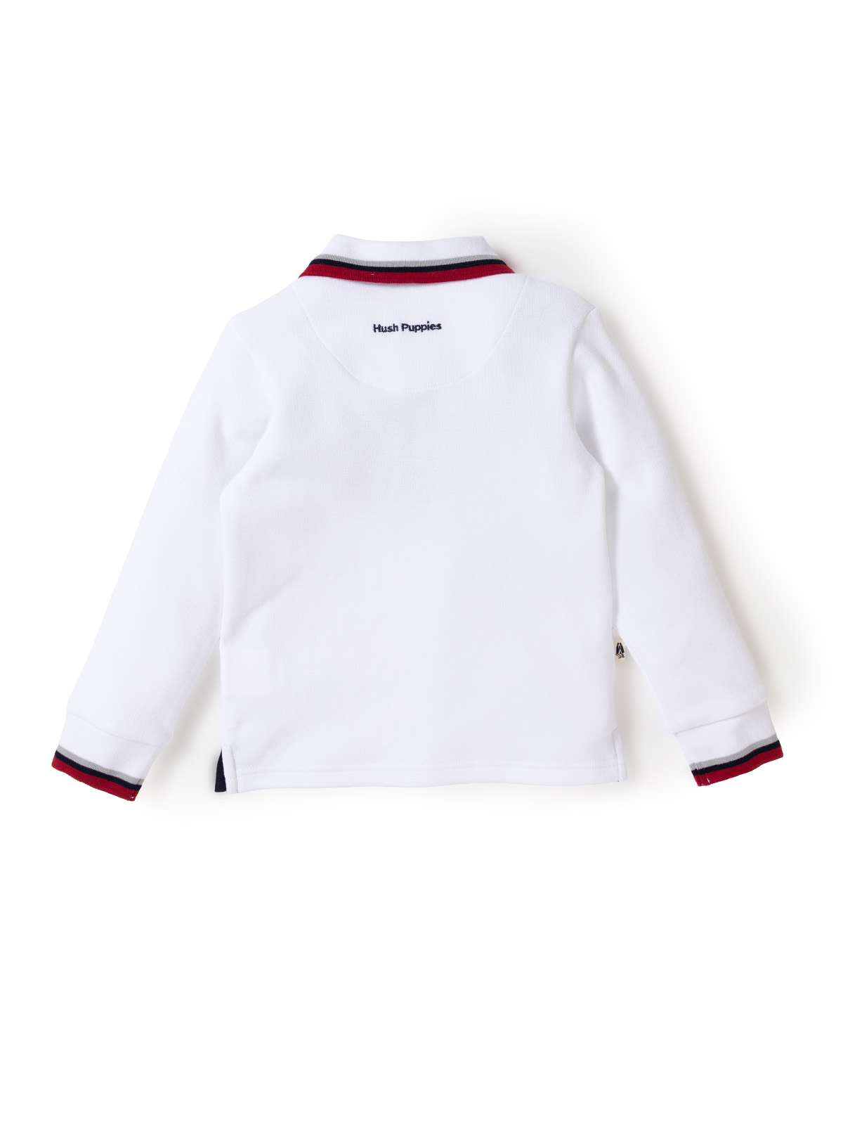 POLERA MANGA LARGA NIÑO HEAVEN BLANCO HUSH PUPPIES KIDS - 2