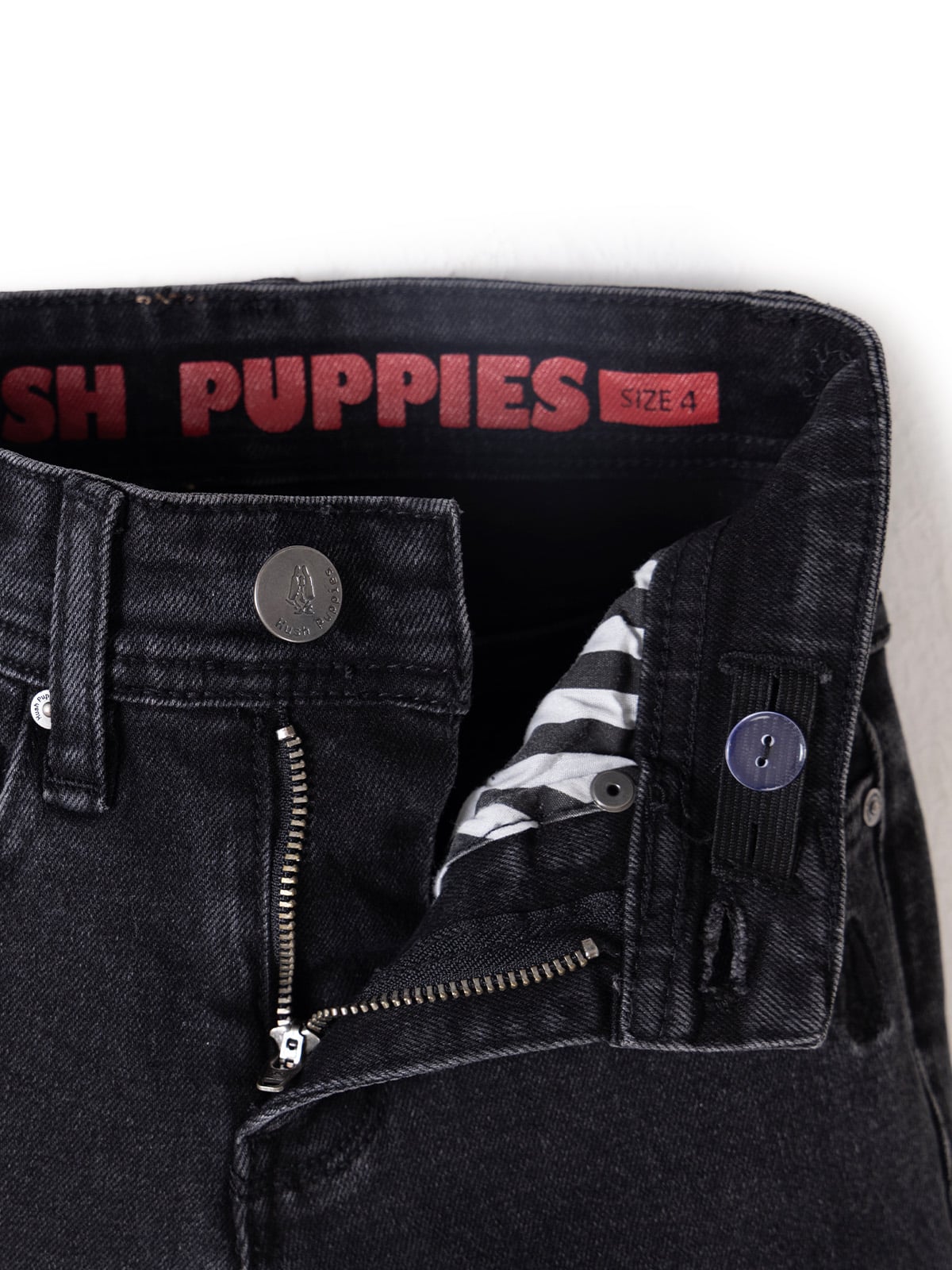 PANTALON NIÑO LONDON NEGRO HUSH PUPPIES KIDS - 4