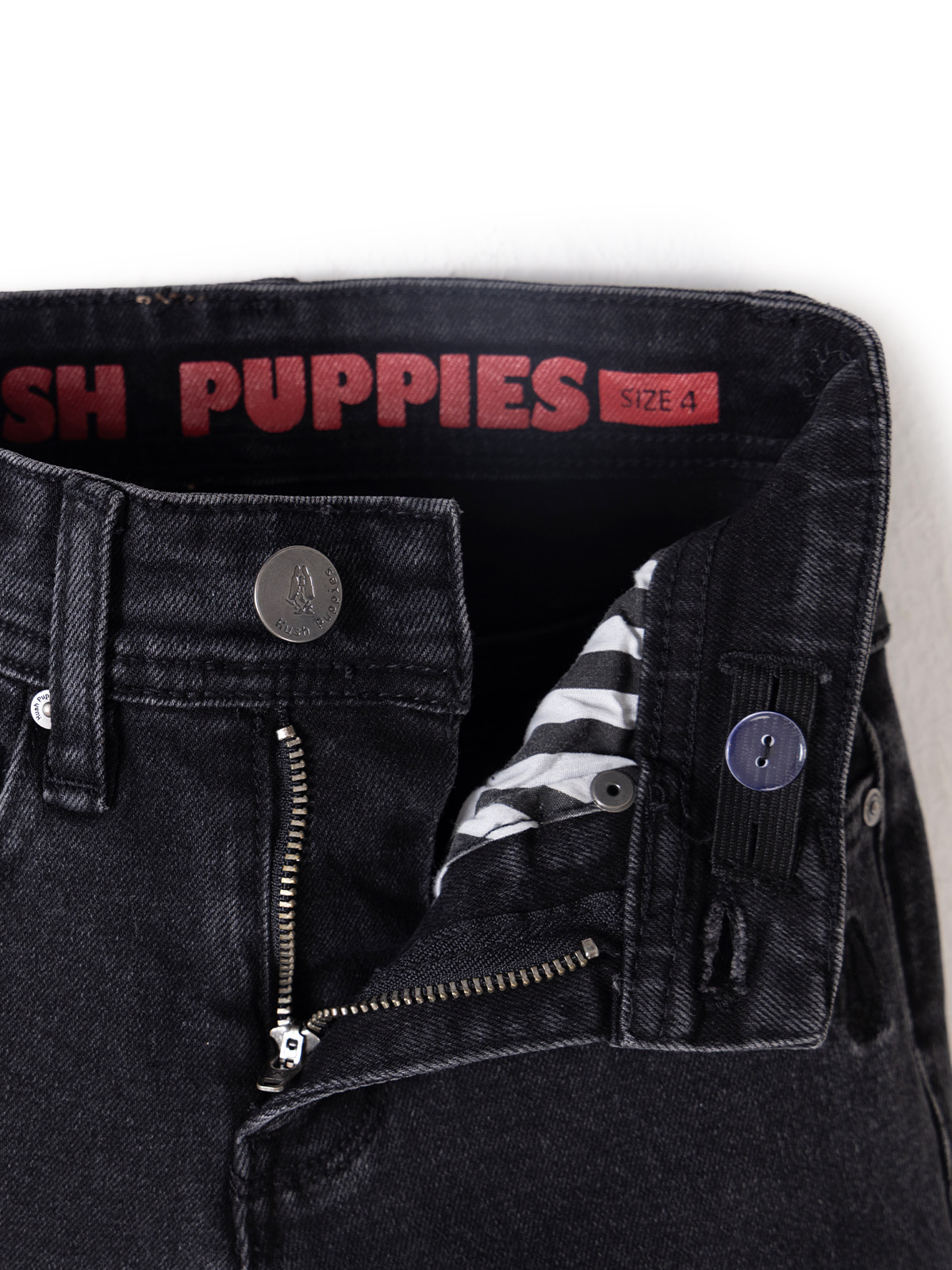 PANTALON NIÑO LONDON NEGRO HUSH PUPPIES KIDS - 4