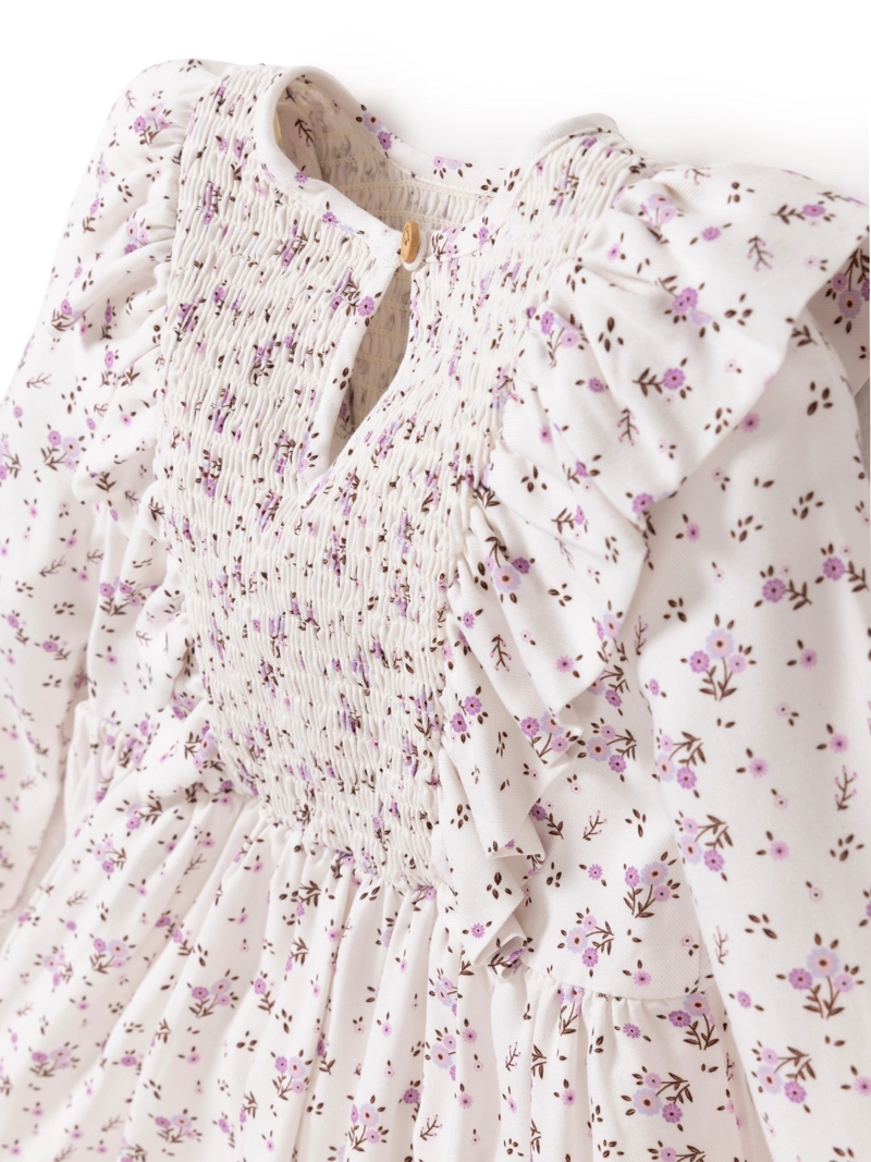 VESTIDO NIÑA BLOSSOM BLANCO HUSH PUPPIES KIDS - 4