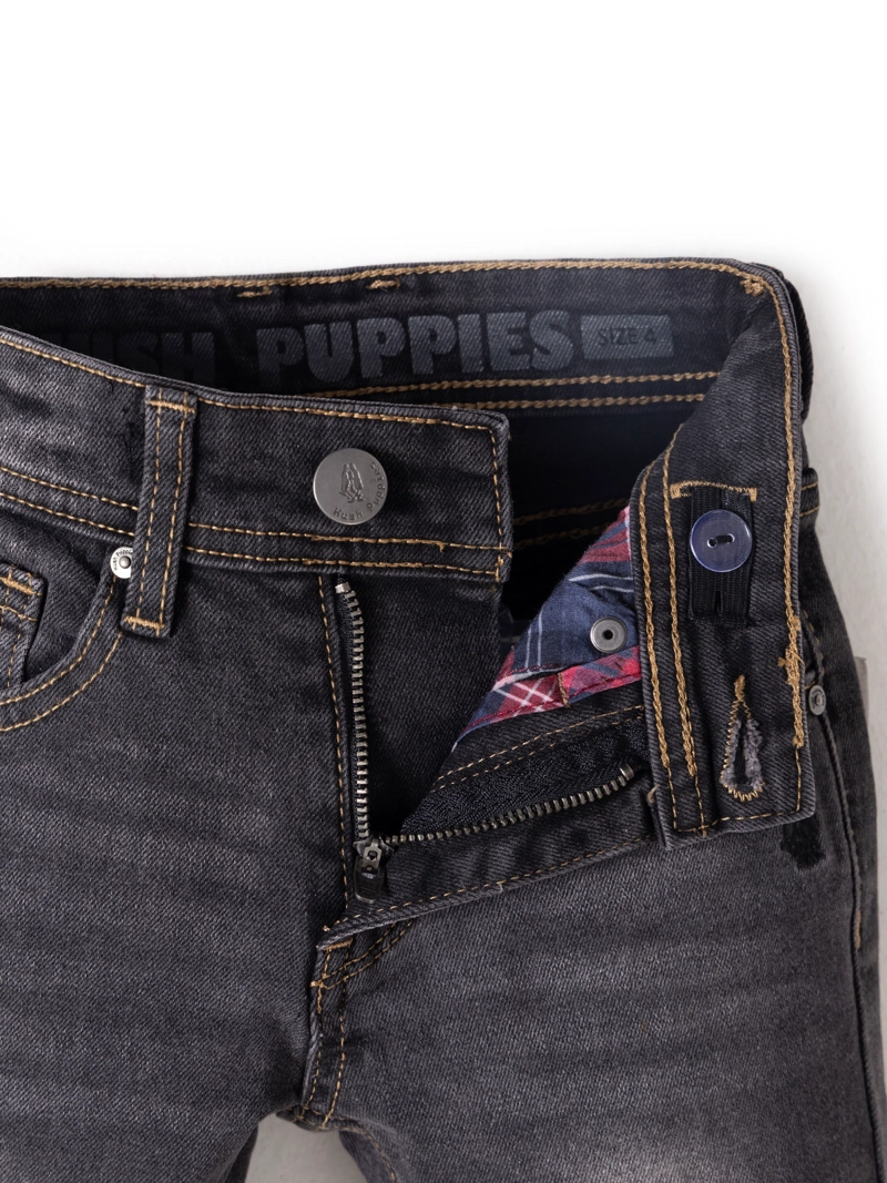 JEANS NIÑO CLASSICS NEGRO HUSH PUPPIES KIDS - 4