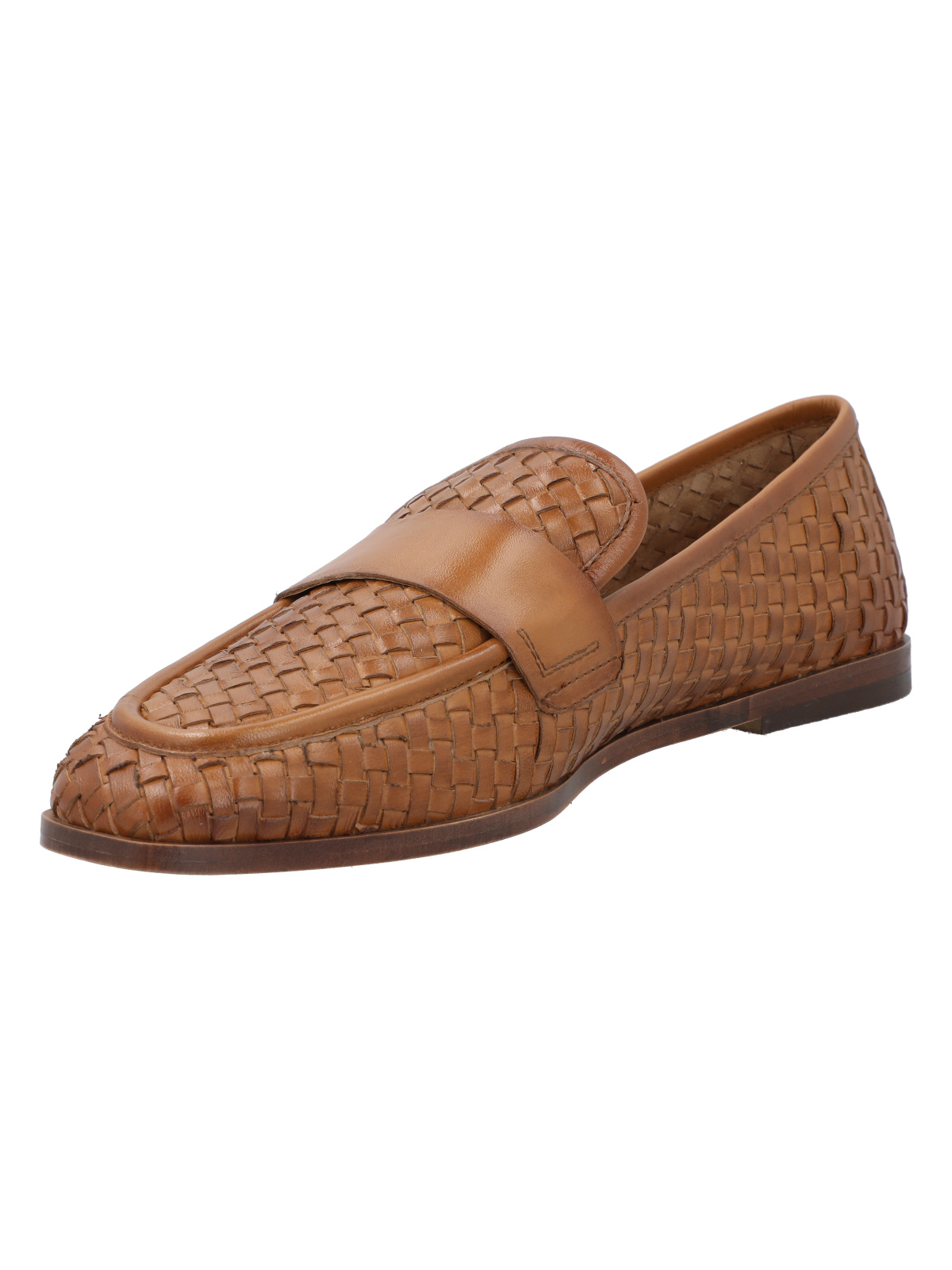 MOCASIN CUERO MUJER VITTORIA ROJO ROCKFORD - 5