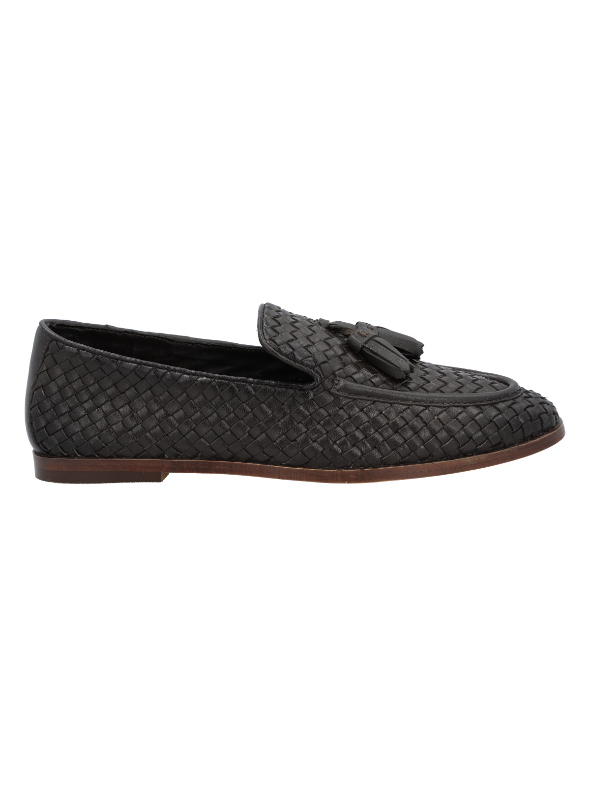 MOCASIN CUERO MUJER GIULIA AZUL ROCKFORD - 1