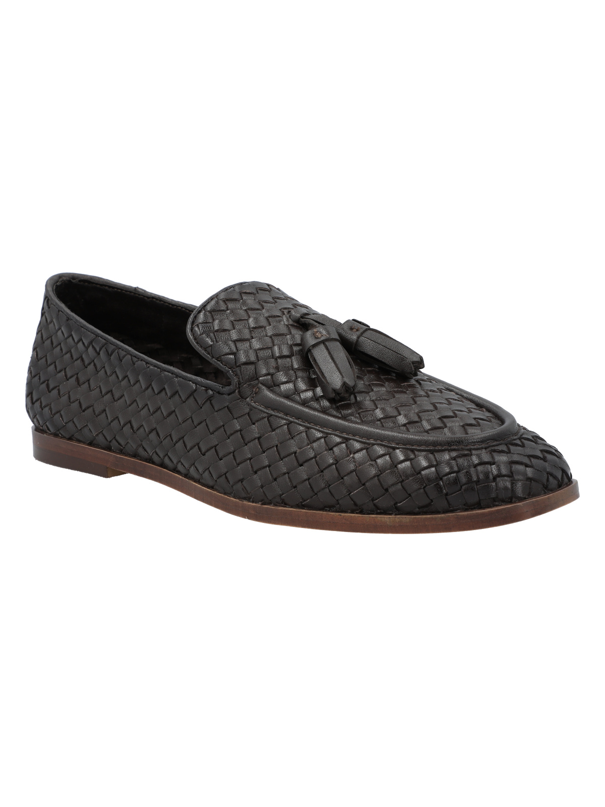 MOCASIN CUERO MUJER GIULIA AZUL ROCKFORD - 2