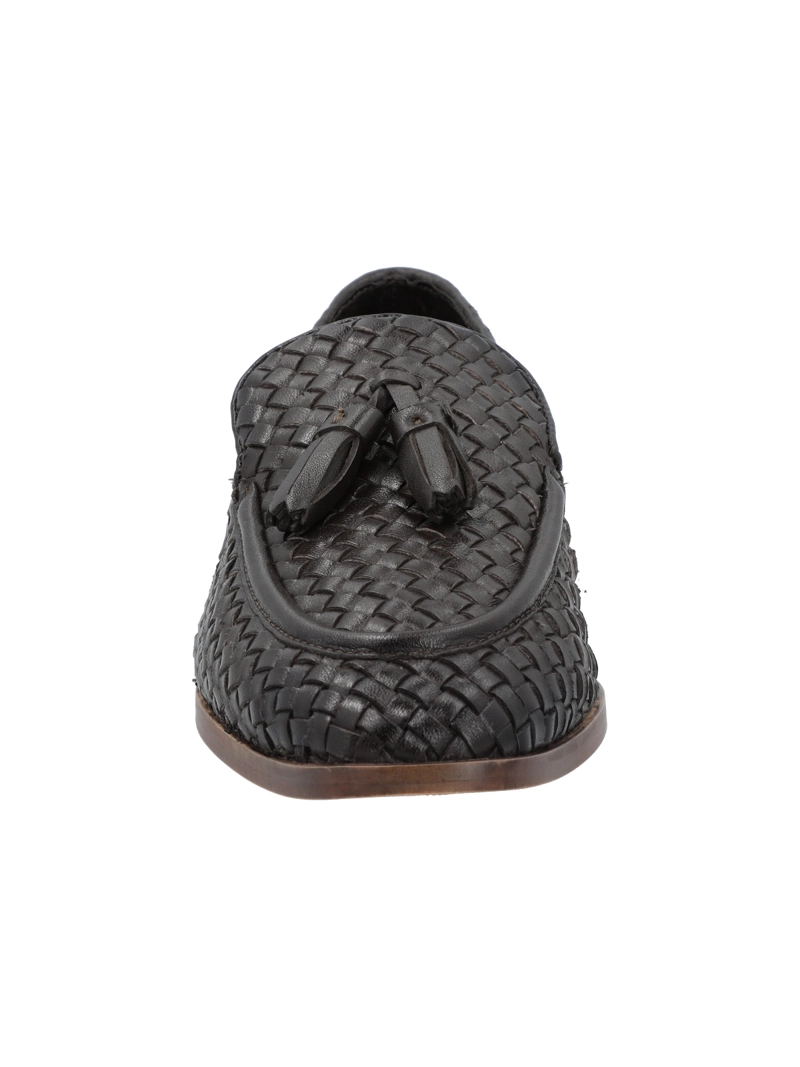 MOCASIN CUERO MUJER GIULIA AZUL ROCKFORD - 4