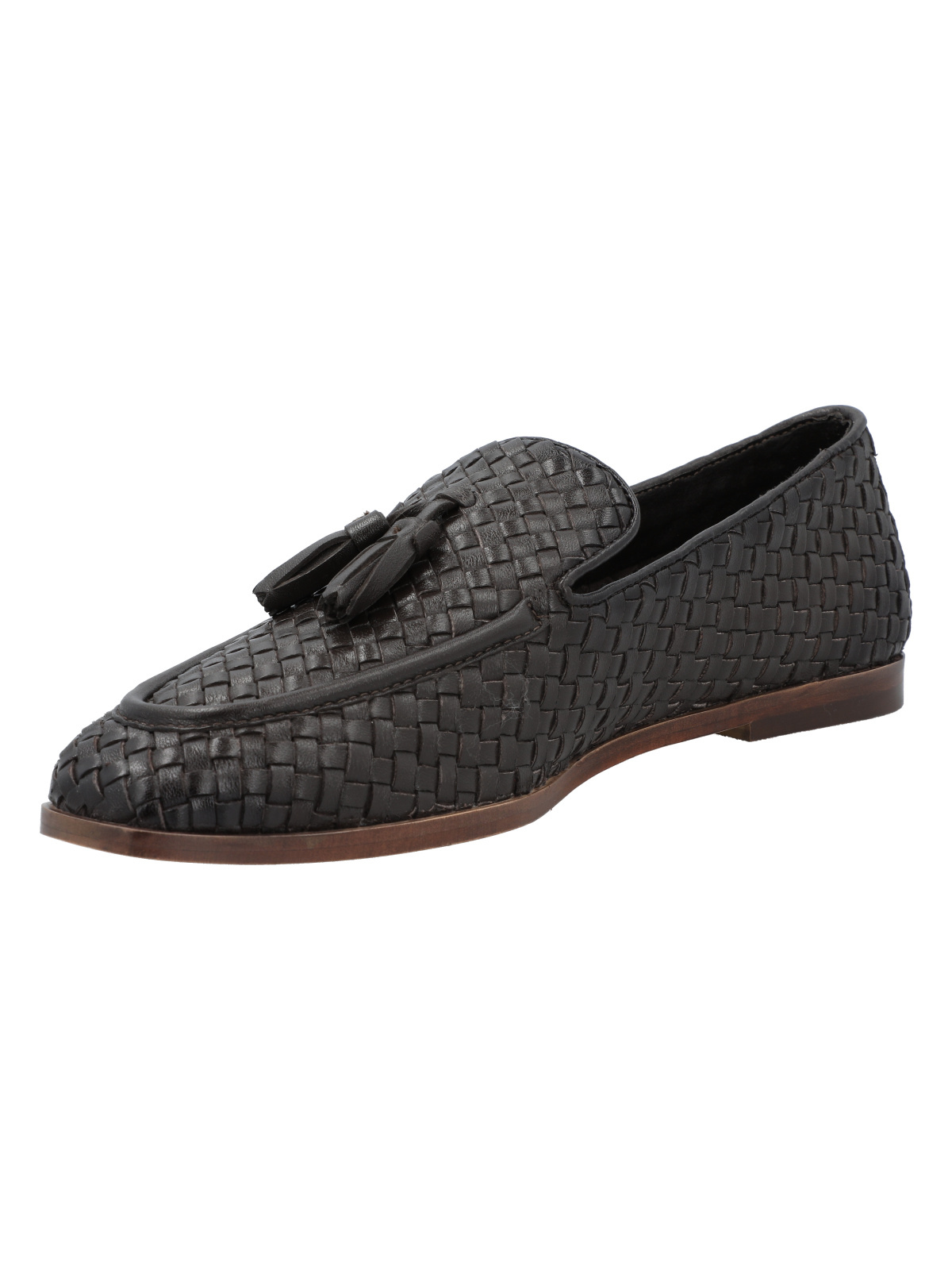 MOCASIN CUERO MUJER GIULIA AZUL ROCKFORD - 5