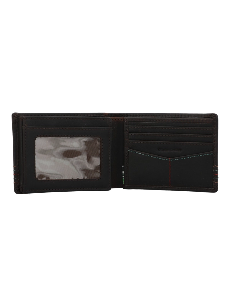BILLETERA CUERO HOMBRE TC WOLFF VOLANTE CAFE  ROCKFORD - 3
