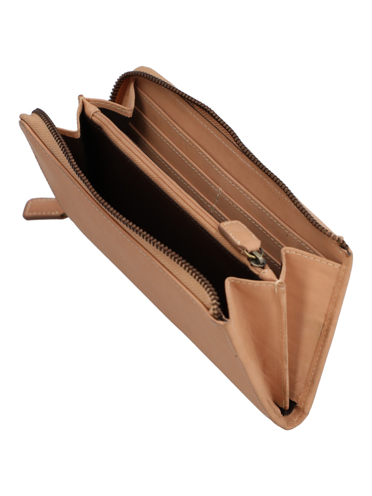 BILLETERA CUERO MUJER CR LAWSON BIG BEIGE ROCKFORD - 3