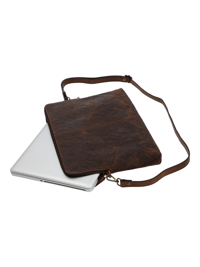 CARTERA CUERO MUJER OH FLOWRY CASE CAFE  ROCKFORD - 5