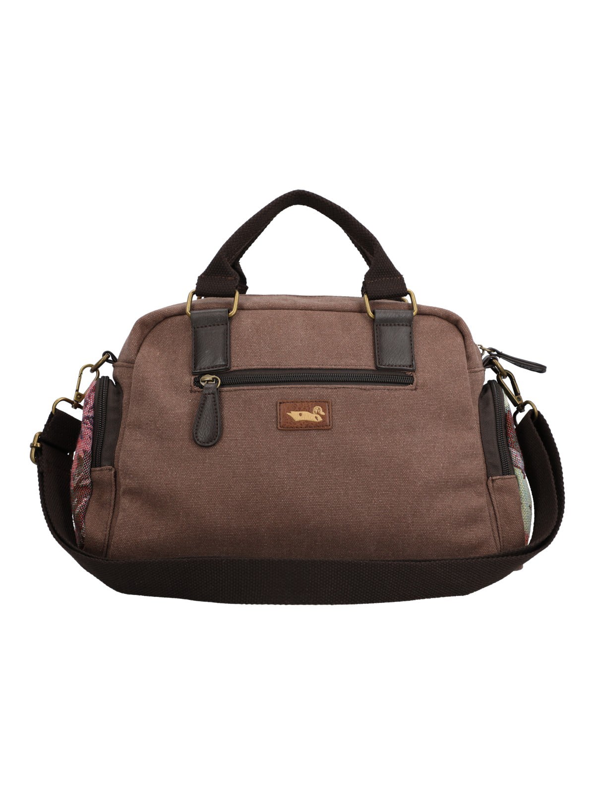 CARTERA TEXTIL MUJER TZELTAL BAG CAFE  ROCKFORD - 3