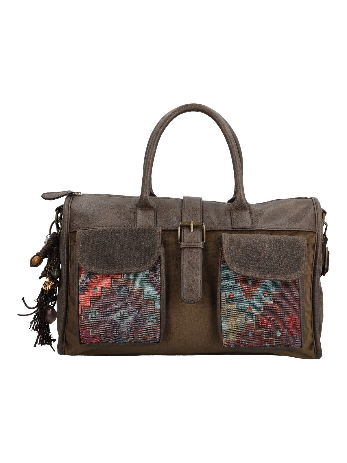CARTERA PAPEL MUJER WEYI BAG CAFE  ROCKFORD - 1