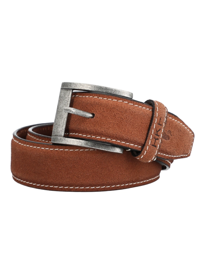 CINTURON CUERO HOMBRE RF FILIPPI CAFE  ROCKFORD - 1