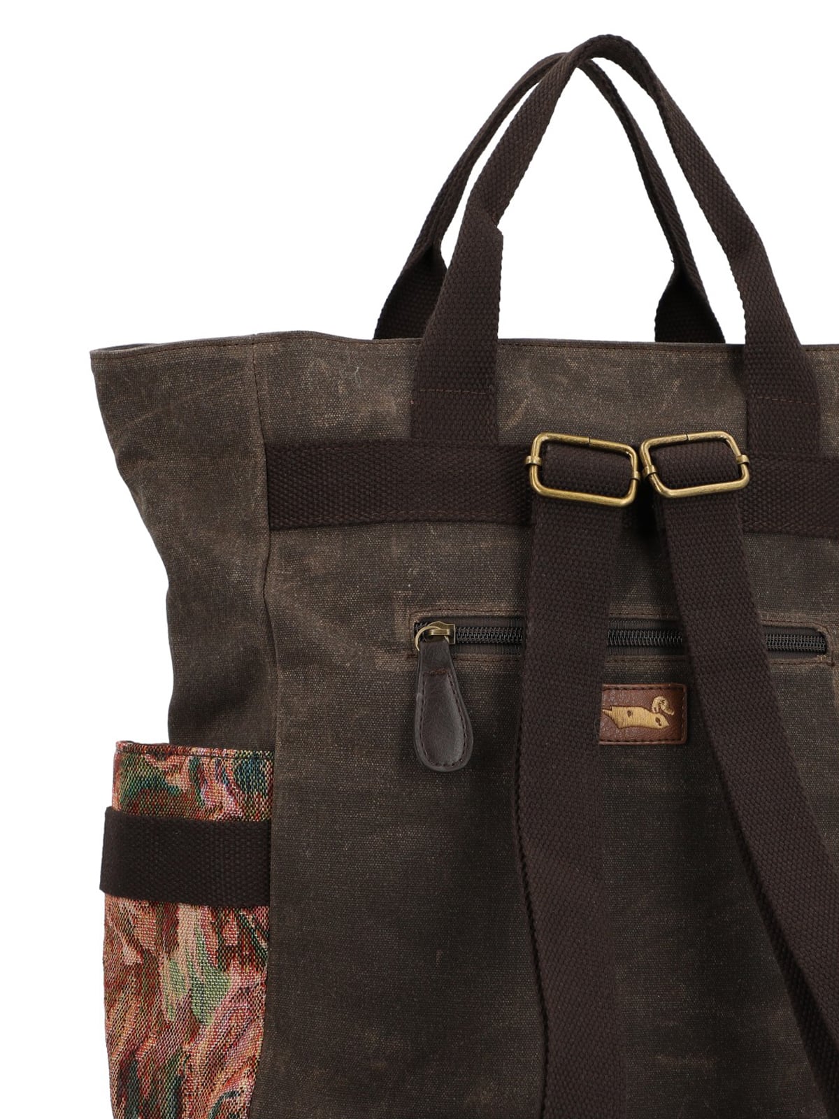 MOCHILA TEXTIL MUJER ITZEL BACK CAFE  ROCKFORD - 4