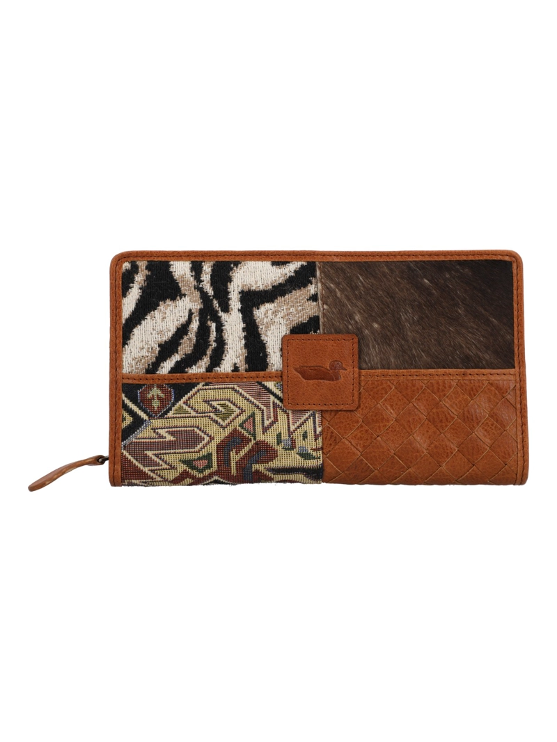 BILLETERA CUERO MUJER SZ RUMI MULTICOLOR ROCKFORD - 1