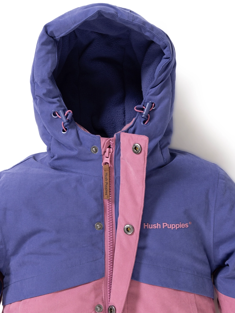 PARKA WP 3 EN 1 OPTIMUS NIÑA ROSADO HUSH PUPPIES KIDS - 4
