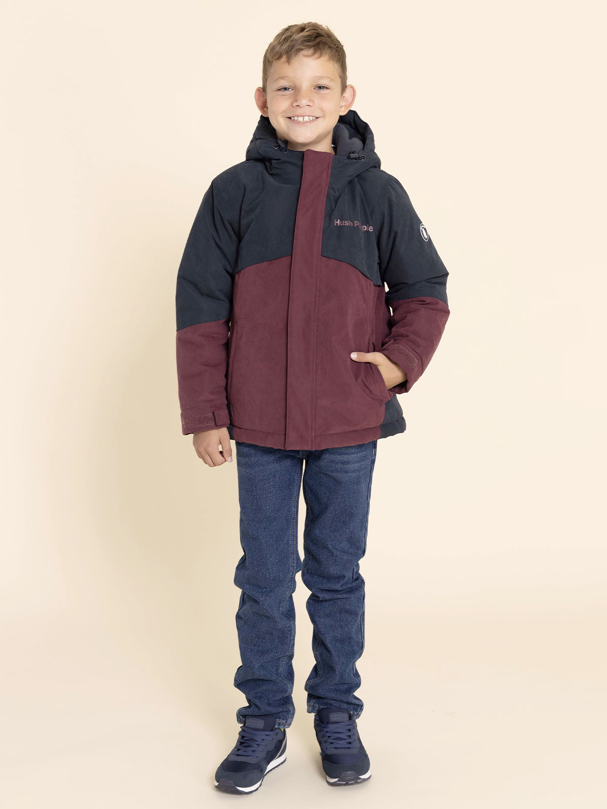 PARKA WP 3 EN 1 OPTIMUS NIÑA ROSADO HUSH PUPPIES KIDS - 5