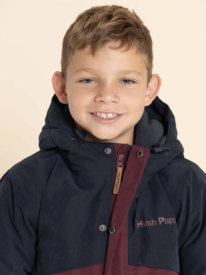PARKA WP 3 EN 1 OPTIMUS NIÑA ROSADO HUSH PUPPIES KIDS - 8