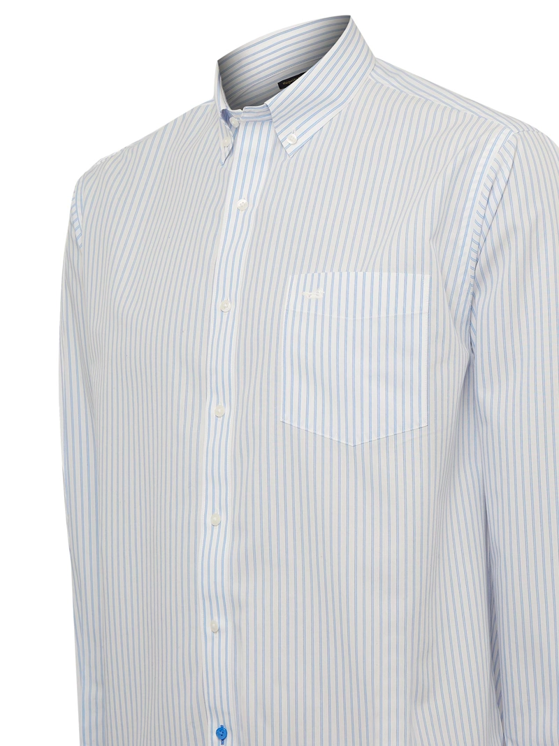 CAMISA CUELLO BUTTON-DOWN HOMBRE WF AZUL CLARO ROCKFORD - 5