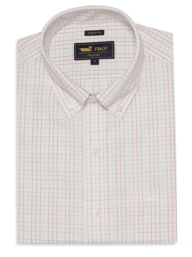 CAMISA BLANCA CUELLO BUTTON-DOWN HOMBRE WF ROCKFORD - 1