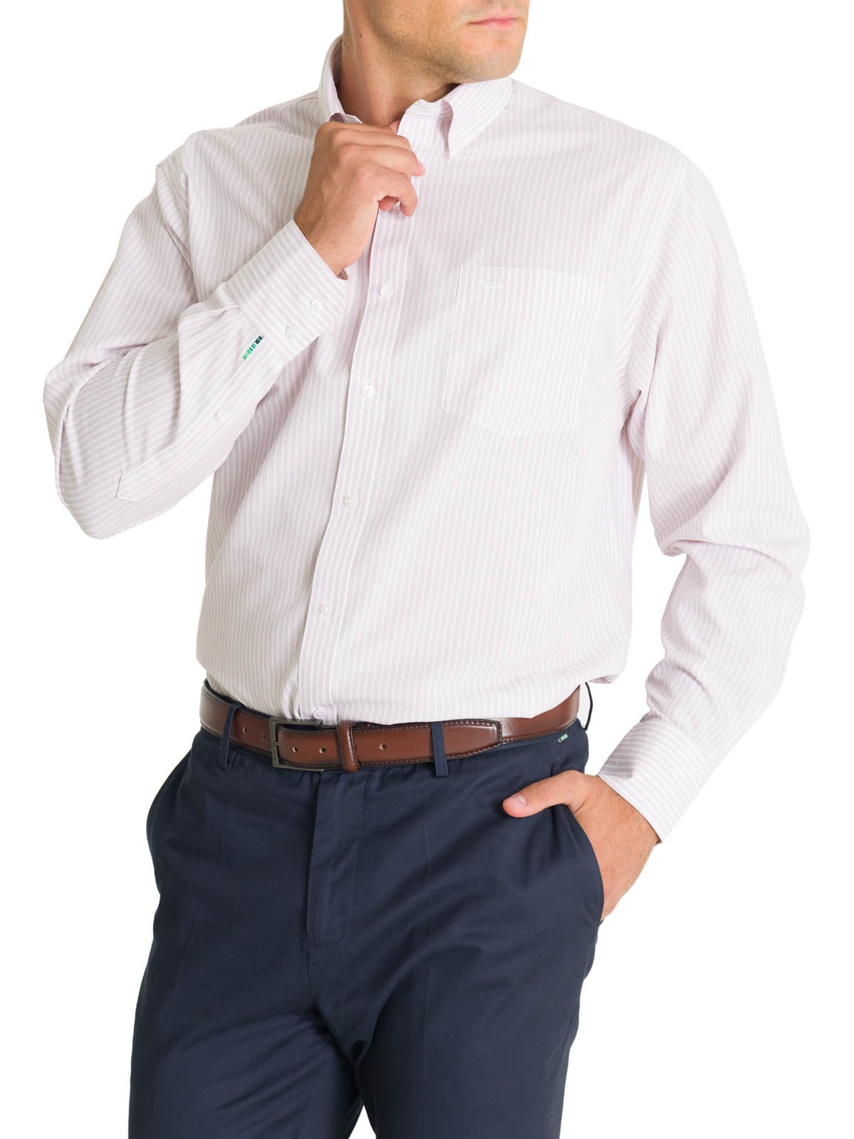 CAMISA CUELLO BUTTON-DOWN HOMBRE WF ROSADO ROCKFORD - 7