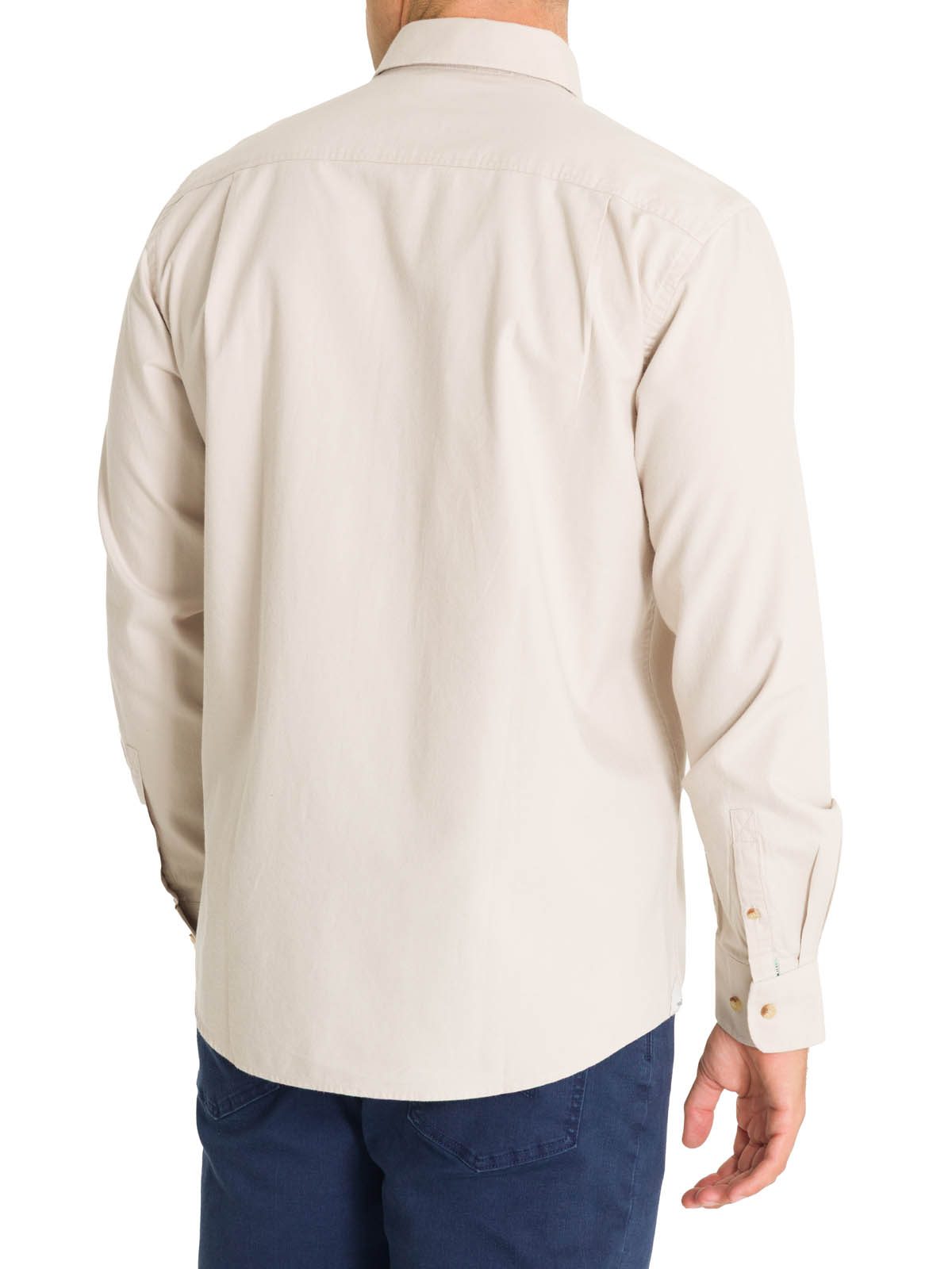 CAMISA ALGODON ORGANICO HOMBRE ANZIO CAFE  ROCKFORD - 7