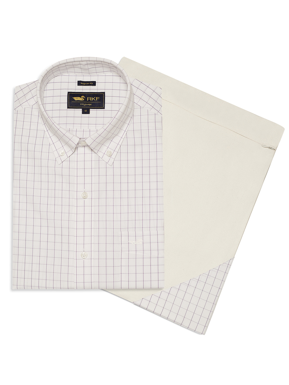 CAMISA CUELLO BUTTON-DOWN HOMBRE WF MORADO ROCKFORD - 6