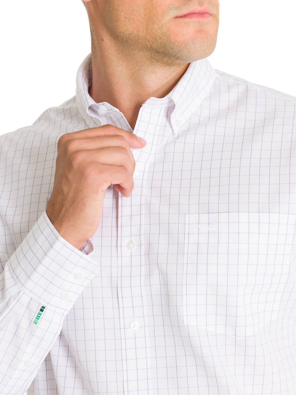 CAMISA CUELLO BUTTON-DOWN HOMBRE WF MORADO ROCKFORD - 9