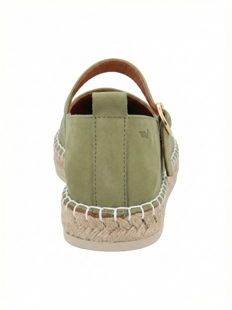 ALPARGATA CUERO MUJER PEKIN VERDE ROCKFORD - 5