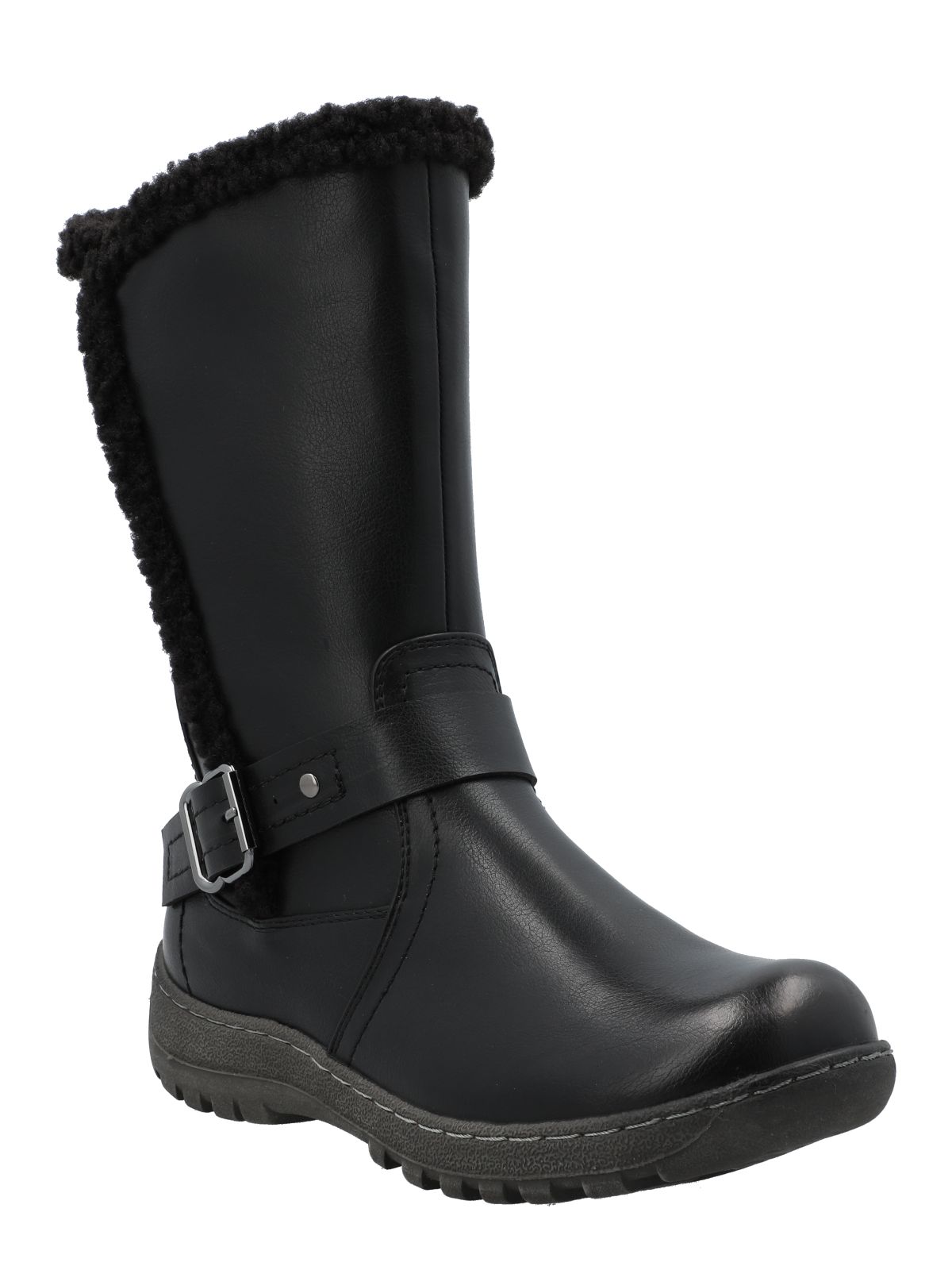 BOTIN MUJER LEIRE NEGRO AZALEIA - 1
