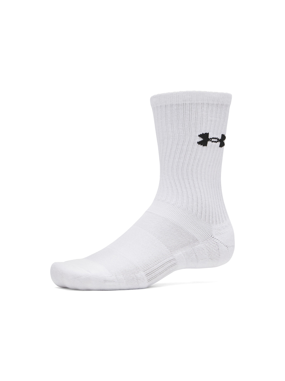 CALCETIN UA PERFORMANCE ALGODON 3-PACK BLANCO UNISEX UNDER ARMOUR - 1