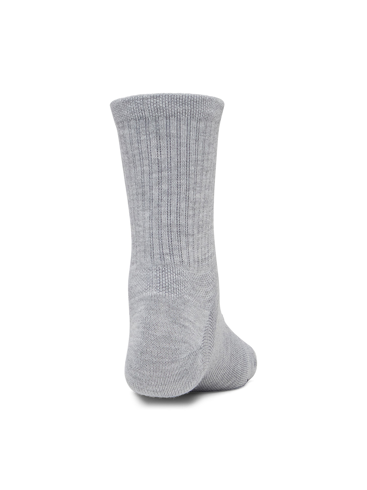 CALCETIN UA ESSENTIAL 3-PACK MID CREW GRIS MUJER UNDER ARMOUR - 2