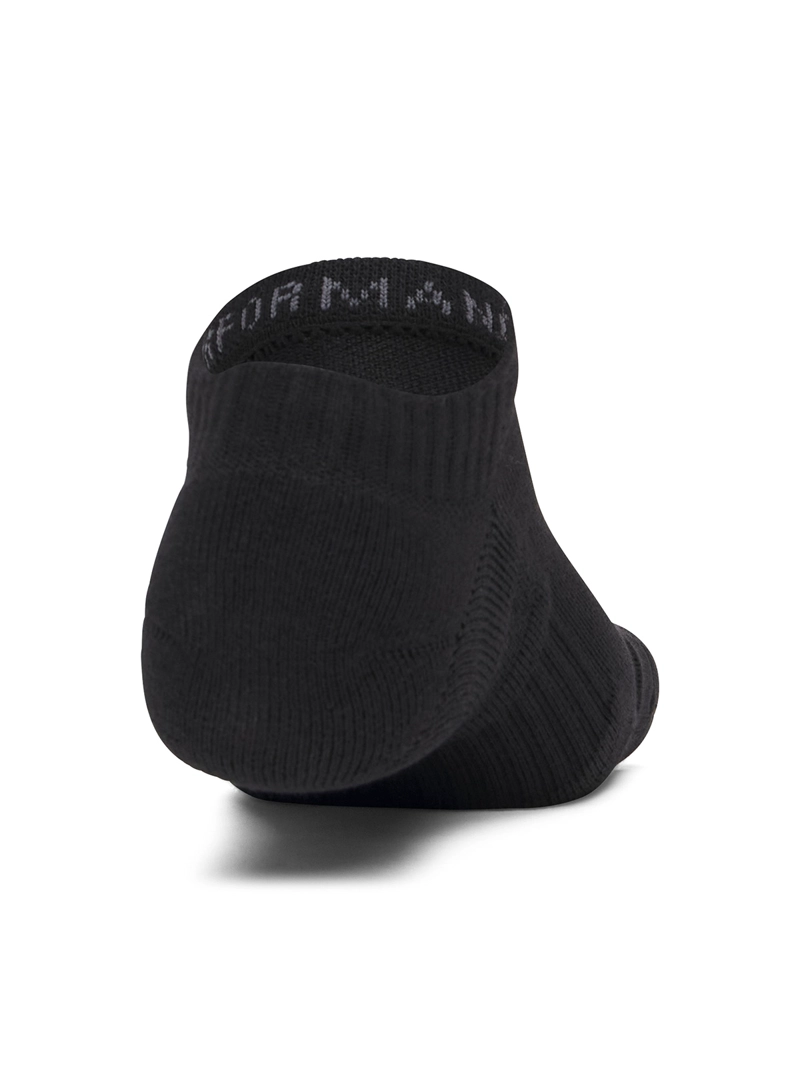 CALCETIN UA PERFORMANCE ALGODON 3-PACK  NEGRO UNISEX UNDER ARMOUR - 2