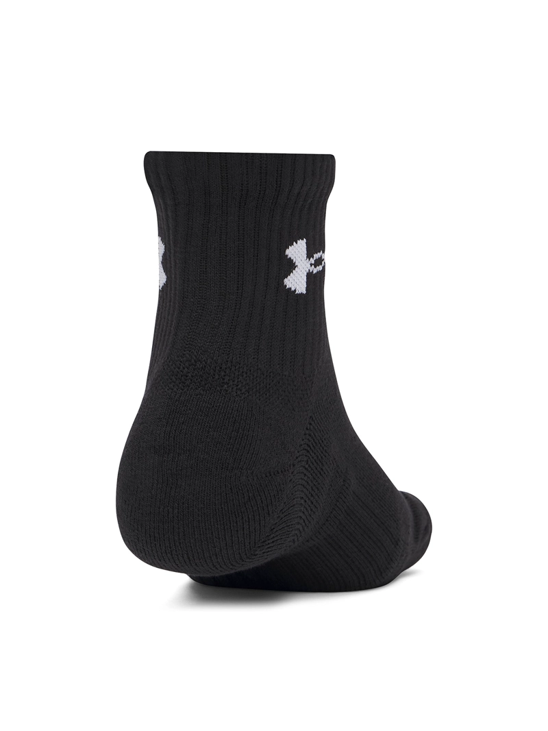 CALCETIN UA PERFORMANCE ALGODON 3-PACK NEGRO UNISEX UNDER ARMOUR - 2