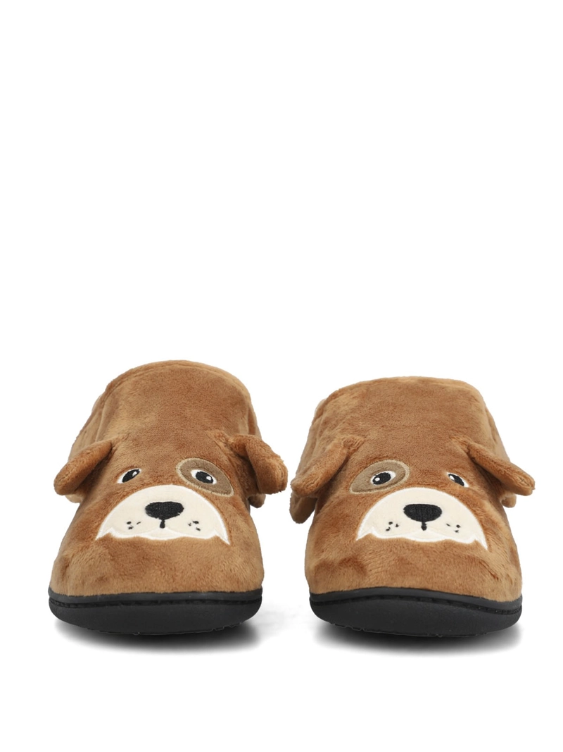 PANTUFLA NIÑO HPK SLIPPER DOG CHOCOLATE HUSH PUPPIES KIDS - 8