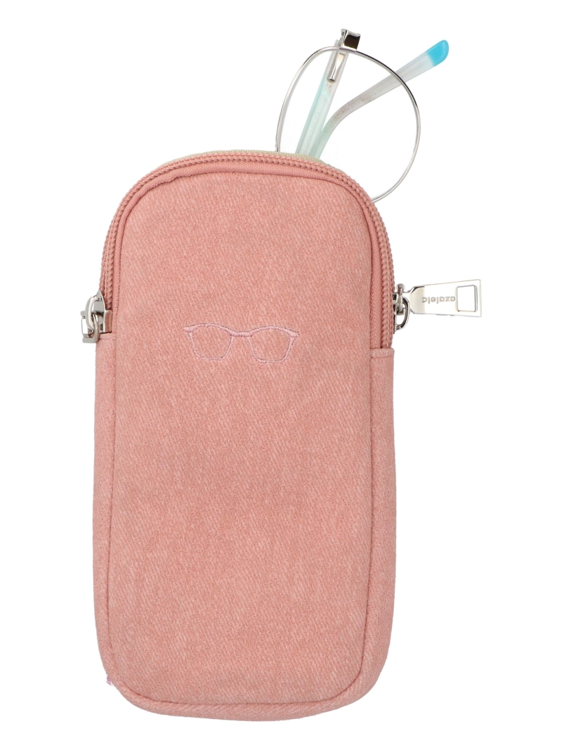 ESTUCHE DE ANTEOJOS MUJER TWIN GLASSCASE ROSADO AZALEIA - 4
