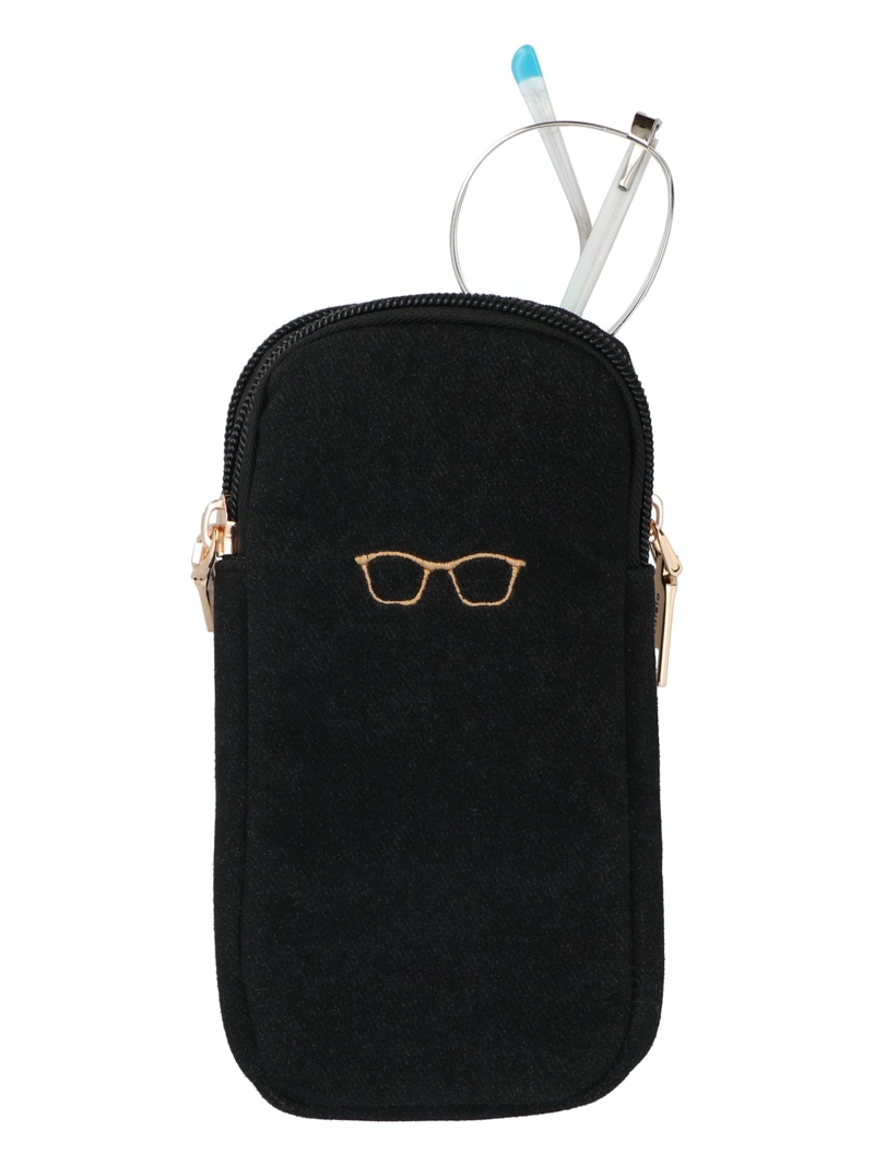 ESTUCHE DE ANTEOJOS MUJER TWIN GLASSCASE NEGRO AZALEIA - 4