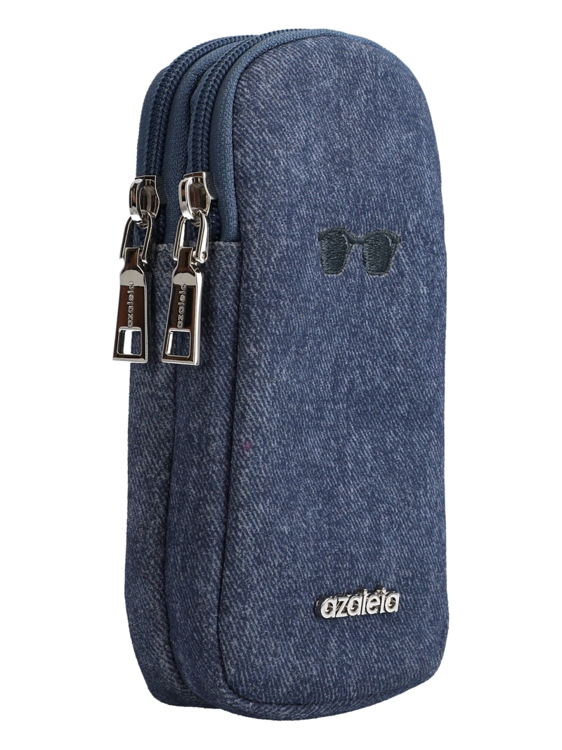 ESTUCHE DE ANTEOJOS MUJER TWIN GLASSCASE AZUL AZALEIA - 2