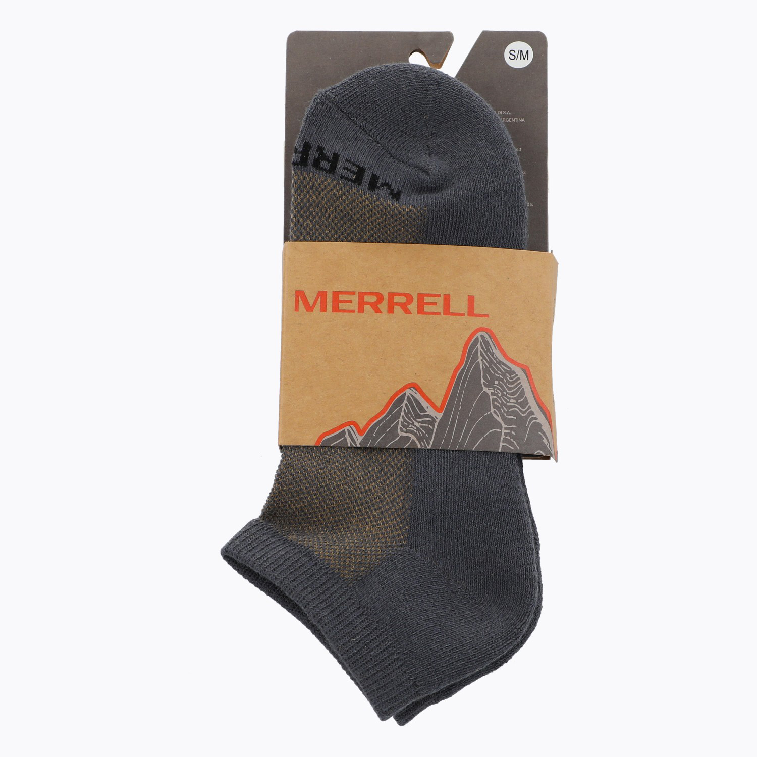 CALCETIN UNISEX ERLEN TECHNICAL 1/4 GRIS MERRELL - 1