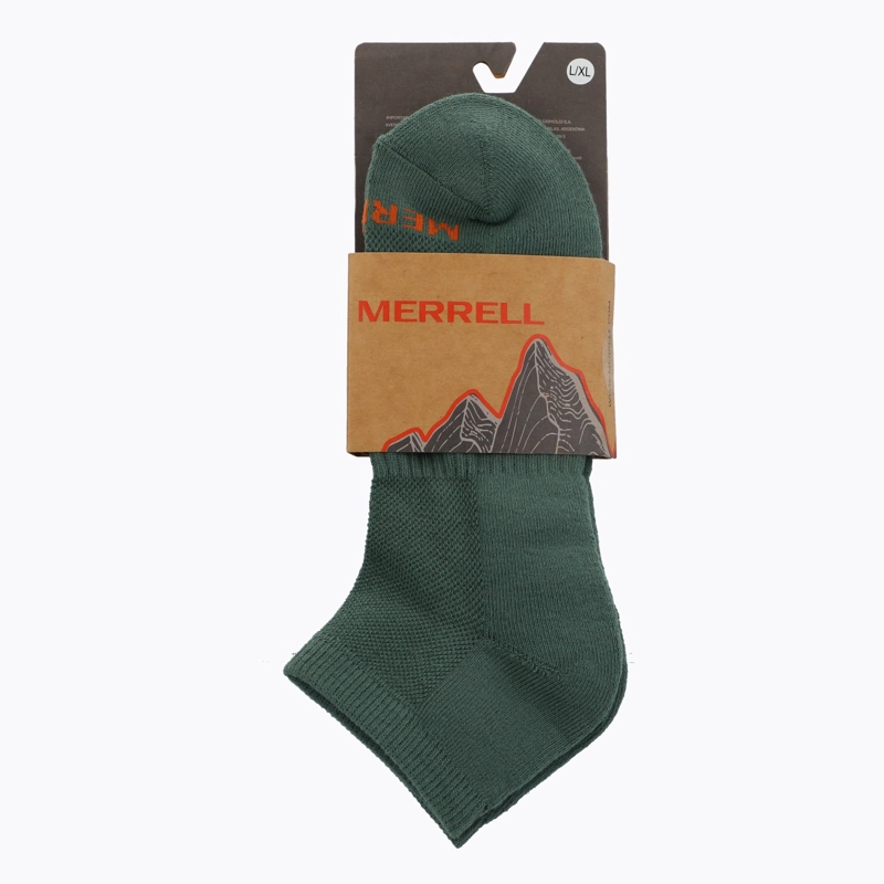 CALCETIN UNISEX ERLEN TECHNICAL 1/4 VERDE MERRELL - 1