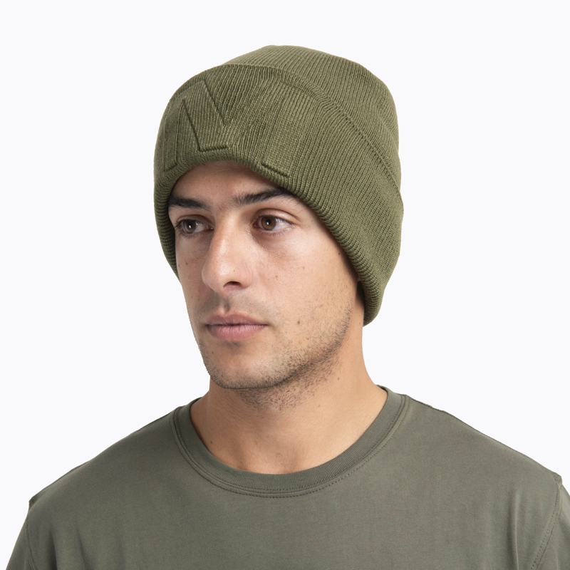 GORRO UNISEX BEANIE LOGO OVER REL VERDE MERRELL - 3