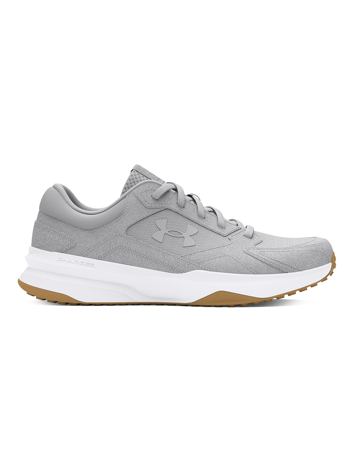ZAPATILLA UA EDGE SUEDE GRIS MUJER UNDER ARMOUR - 1