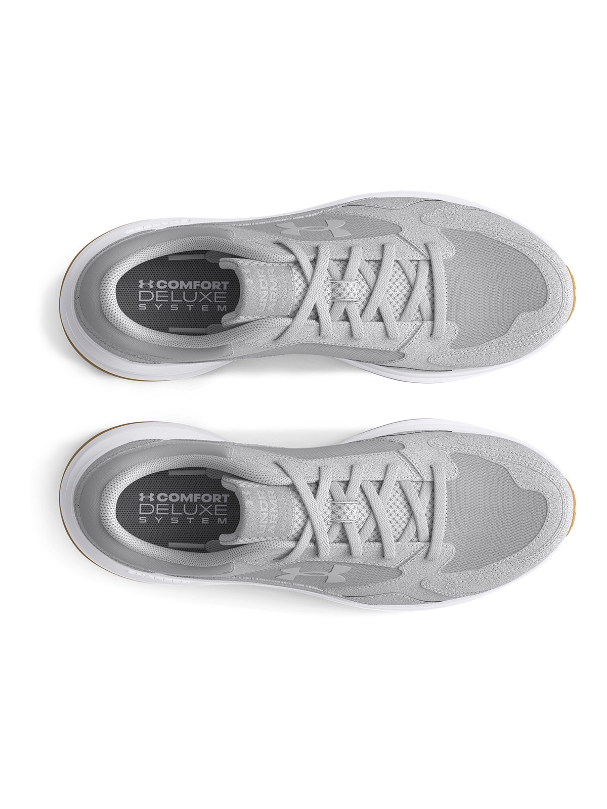 ZAPATILLA UA EDGE SUEDE GRIS MUJER UNDER ARMOUR - 5
